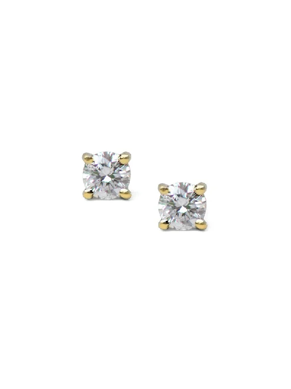 Classique 4mm Diamond Studs