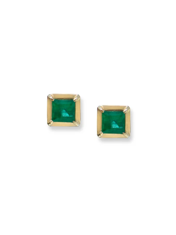 Cléo Carré Square Studs