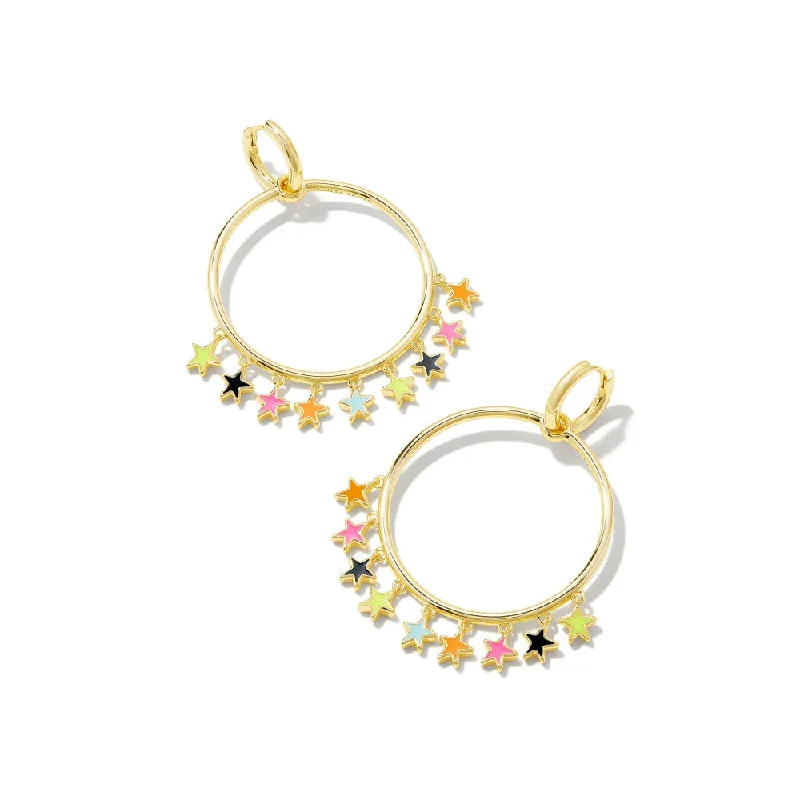 Kendra Scott Sloane Star Open Frame Earrings