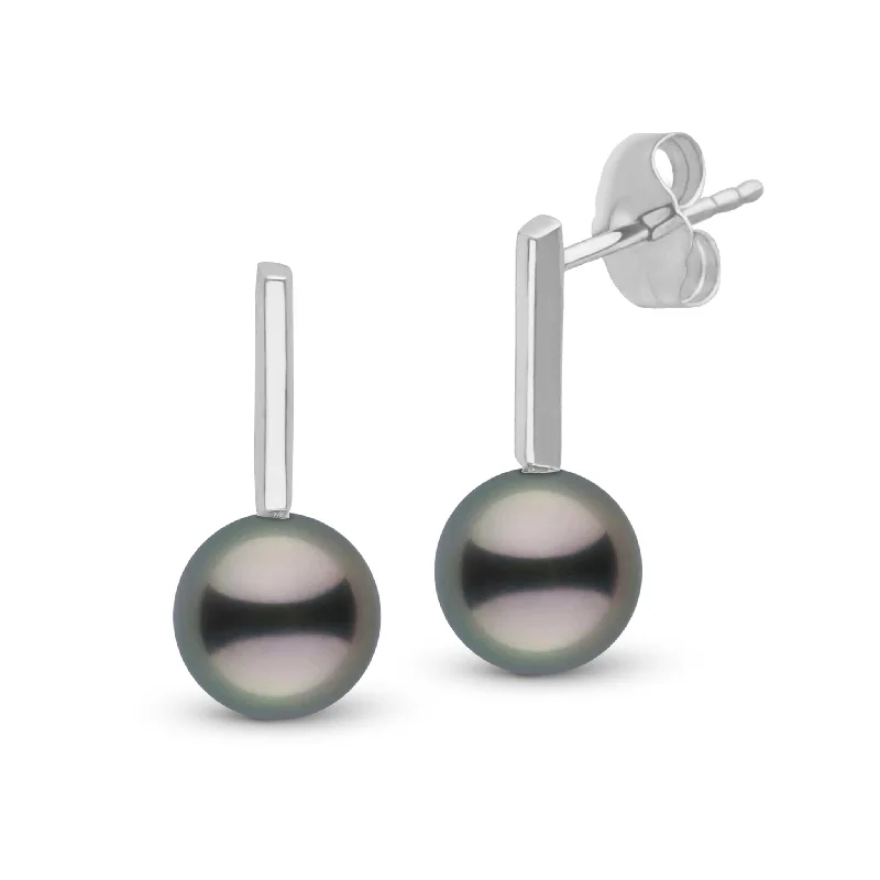 Petite Bar Collection 8.0-9.0 Tahitian Pearl Earrings