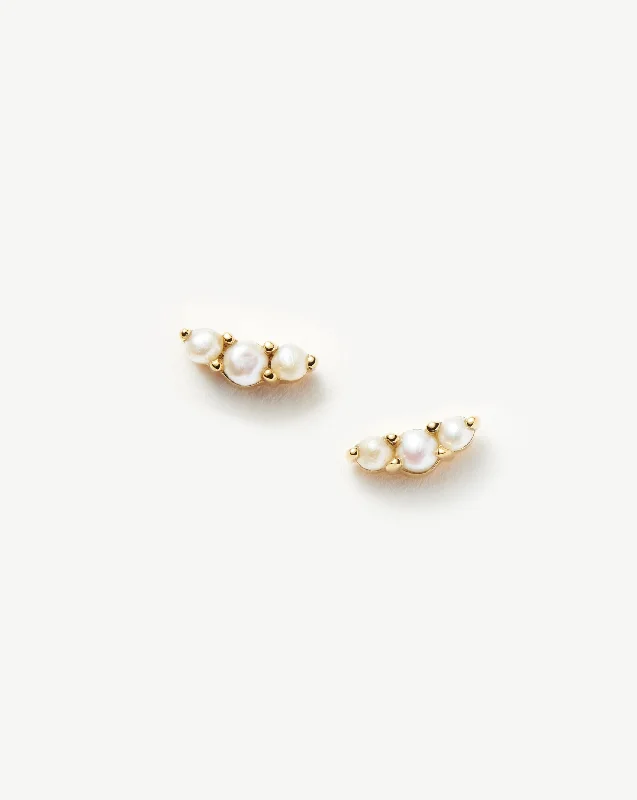 Trio Stud Earrings