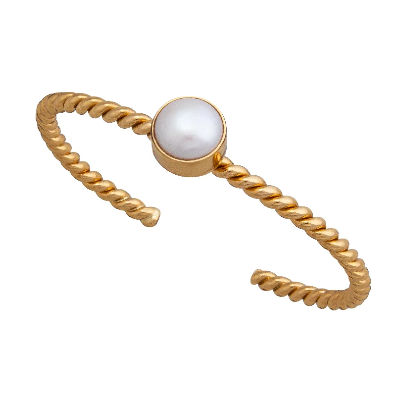 Alchemia Pearl Rope Mini Cuff