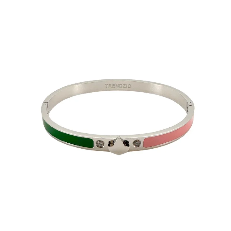 Bahia Ivy Pink and Green Bracelet