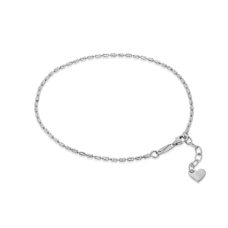 Desmos Sterling Silver Design Typhoon Anklet