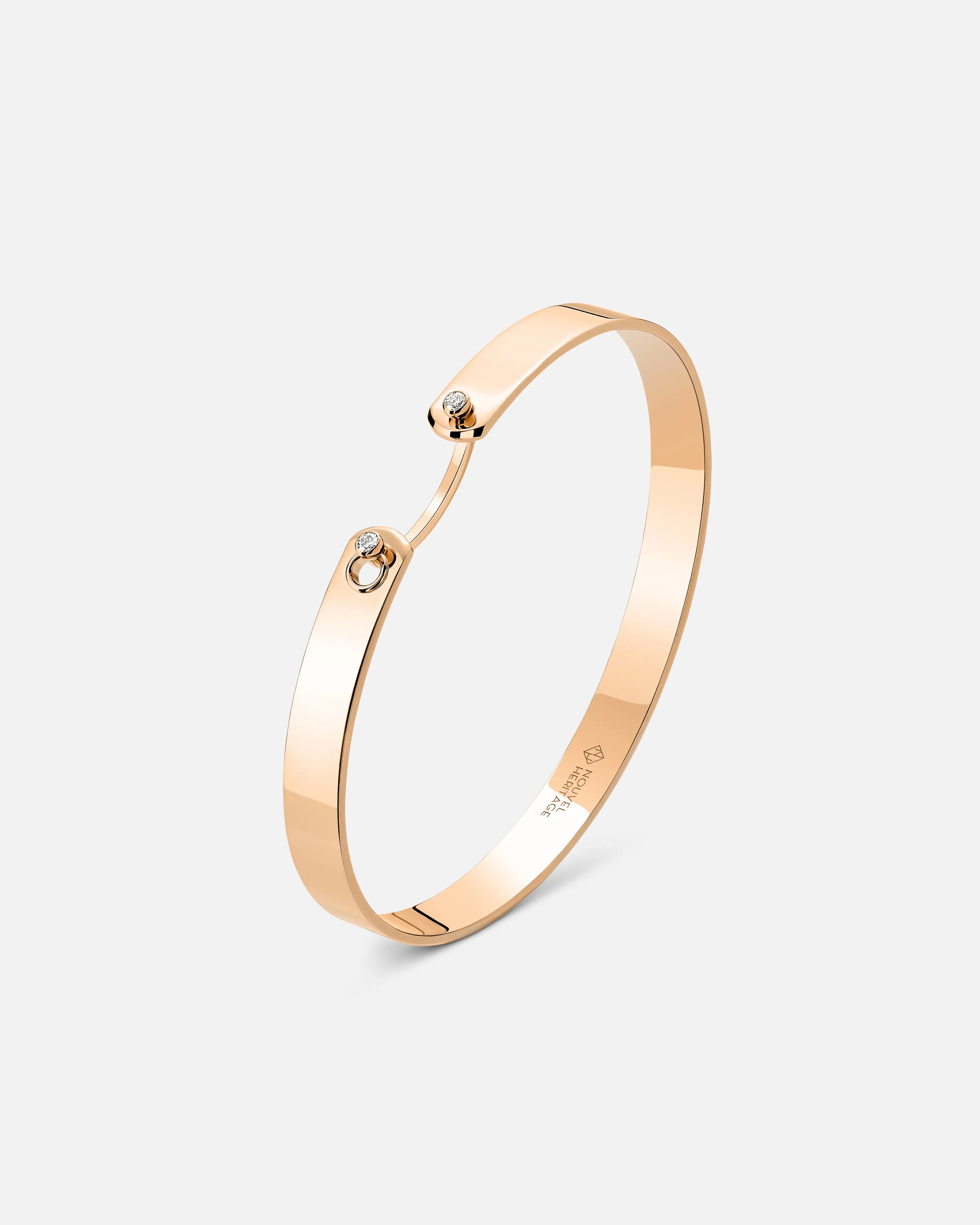 Monday Morning GM Mood Bangle in Rose Gold