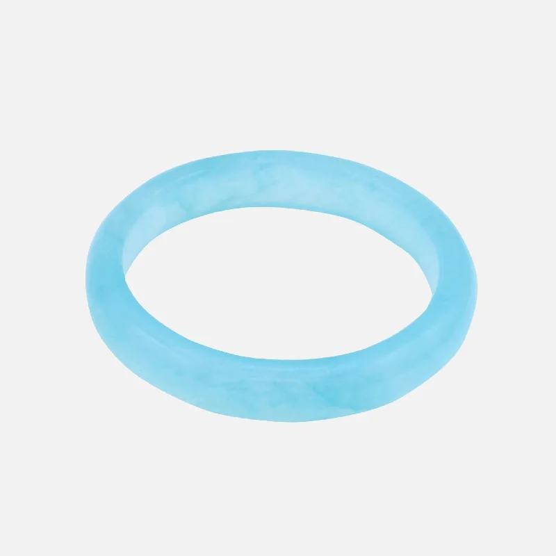 Pool, Blue Jade Stone Bangle