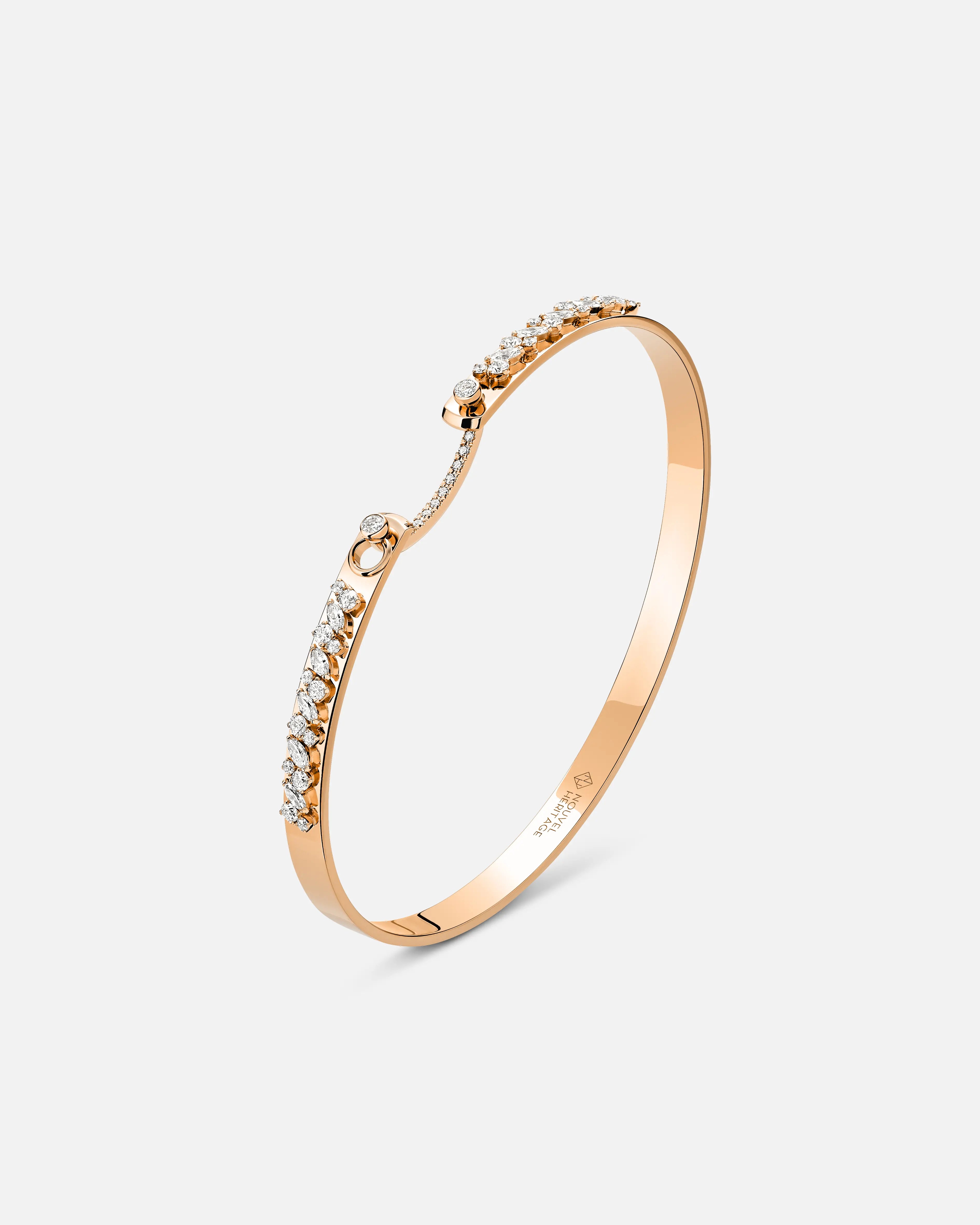 Under the Stars Mood Bangle in Rose Gold